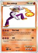 fire waluigi