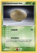 oeuf tyrannosau