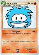 blue puffel