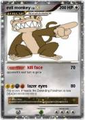 evil monkey