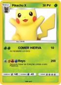 Pikachu X