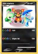 new starters