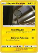 Raquette électr