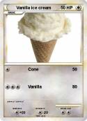 Vanilla ice