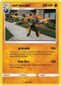 nerf monster