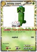 birthday creepe