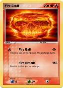 Fire Skull