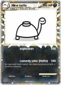 Mine turtle