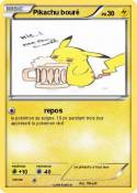 Pikachu bouré