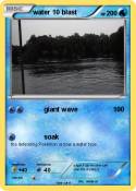 water 10 blast