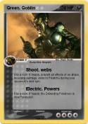 Green. Goblin