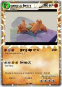 gang up bears