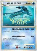 WINGS OF FIRE