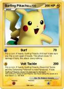 Surfing Pikachu