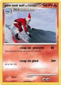 père noel surf