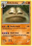 Goofy monkey