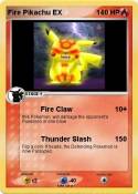 Fire Pikachu