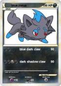 blue zorua