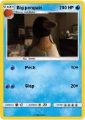 Big penguin