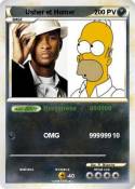 Usher et Homer