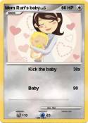 Mom Ruri's baby