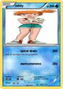 misty