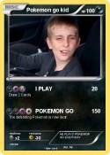 Pokemon go kid
