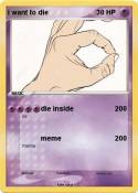 i want to die