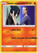 sasuke being