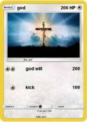 god