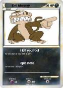 Evil Monkey