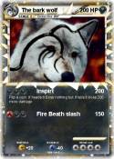 The bark wolf