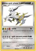 arceus card: