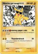 Pikachu got
