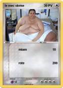 le mec obèse