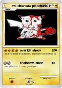 evil chiansaw