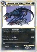 monstre intimid