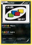 Plus four