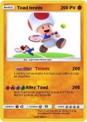 Toad tennis
