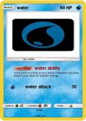 water