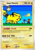 Giant Pikachu