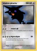 shadow pikachu