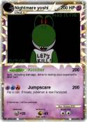 Nightmare yoshi