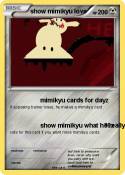 show mimikyu