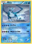 Froze