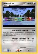 too much tnt