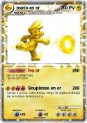 mario en or