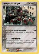 decepticon stin