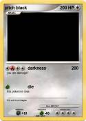 pitch black