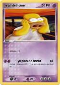 le cri de homer